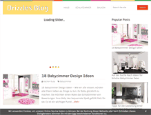 Tablet Screenshot of drizzlesblog.com
